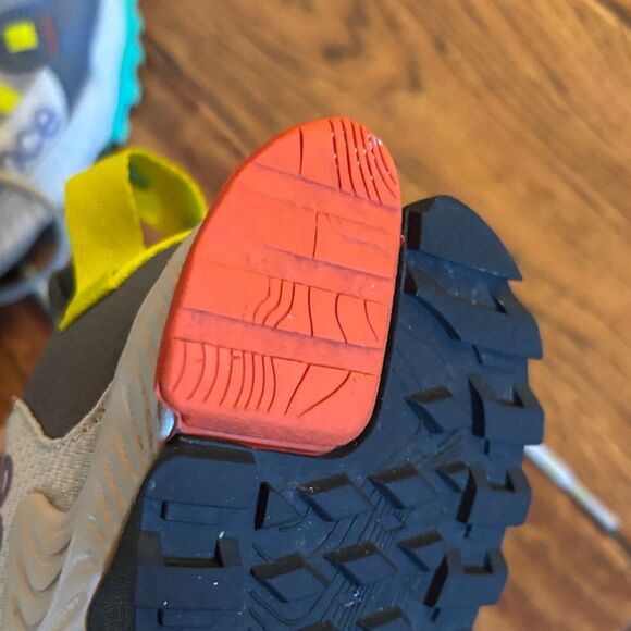 New Balance Shando Gray and Neon Sneakers - Picture 10 of 13